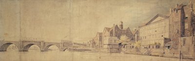 View of Westminster Bridge by Samuel Scott